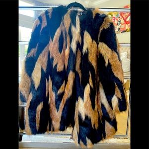Givenchy fabulous oversized faux fur coat